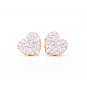 aros de oro con brillantes