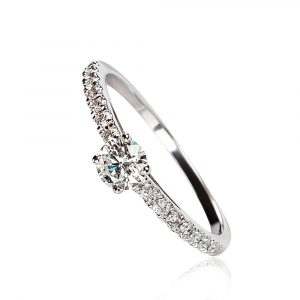 Anillo Platino, Brillantes