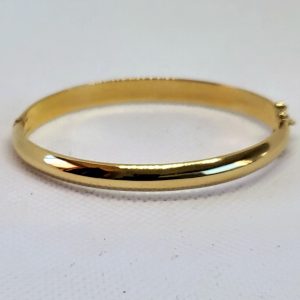 pulsera esclava oro 18 k.