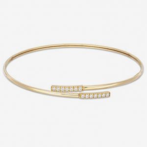 pulsera esclava con brillantes